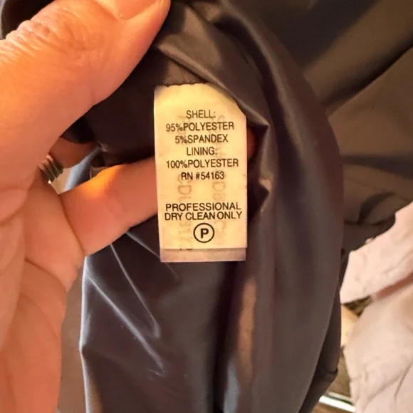 Calvin Klein Black Sleeveless Midi Dress with Pleated Skirt - Picture 5 of 7